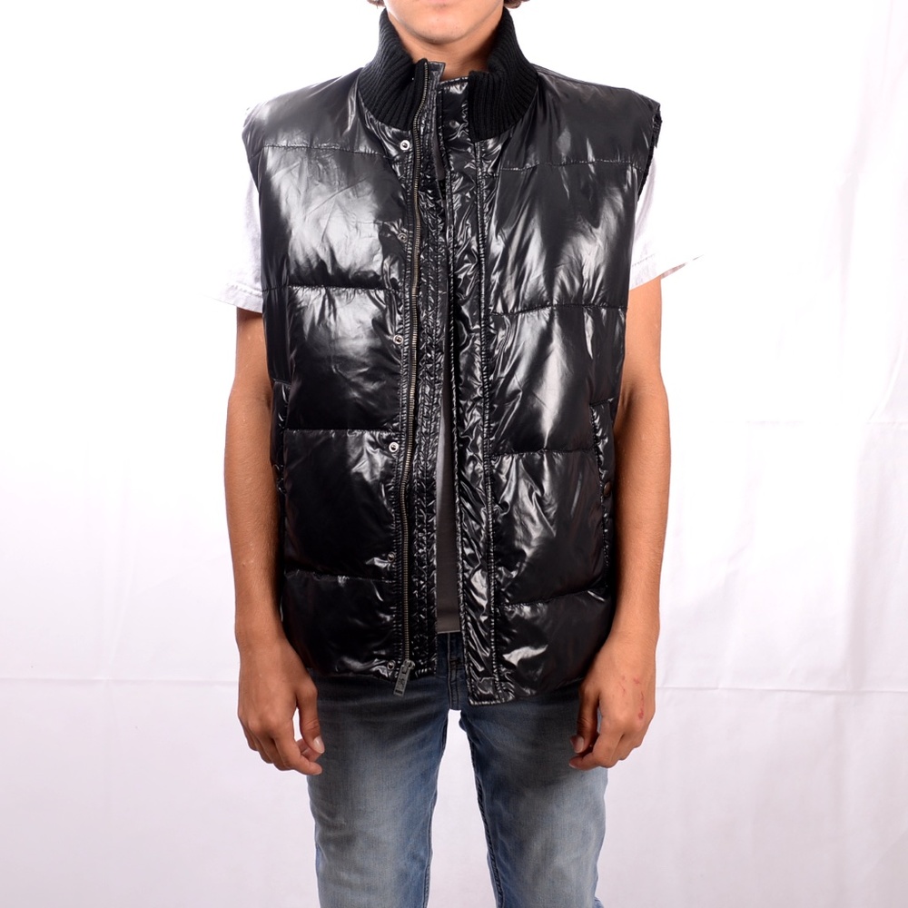 Express Men’s Puffer Vest Down Duck Black.